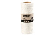 Artykuly Artystyczne & Rzemieslnicze - Creativ Company - Bamboo cord White 65m - 503481