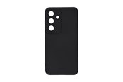 Telefon - Pokrowiec i etui - ONSALA Phone Case Samsung S25 5G Back Silicone Touch Black - 664256