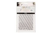Artykuly Artystyczne & Rzemieslnicze - Creativ Company - Patterned Cardboard Flower White 10 pcs. - 216922