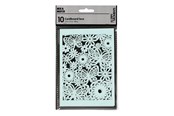 Artykuly Artystyczne & Rzemieslnicze - Creativ Company - Patterned cardboard Light blue 10 pcs. - 216918