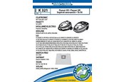Worek do odkurzacza - hanestroem Vacuum Cleaner Bags K321 - K321