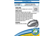 Worek do odkurzacza - hanestroem Vacuum Cleaner Bags K347 - 5 pcs - K347