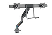 Uchwyt na monitor - Kensington Podwójne ramię SmartFit™ do monitora z poprzeczką i rączką - K58272WW