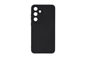 Telefon - Pokrowiec i etui - ONSALA Phone Case Samsung S25+ 5G Back Silicone Touch Black - 664259