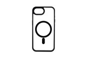 Telefon - Pokrowiec i etui - ONSALA Phone Case iPhone 16E MagSerie Transparent Black - 588686