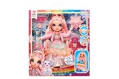 Lalki i akcesoria - Rainbow High Winter Wonderland Doll- Pink - 120827