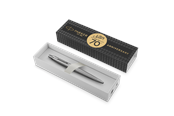 Przybory do pisania i rysowania - Parker Jotter Ballpoint Pen |  Special Edition | 70 years Anniversary Stainless Steel CT | Blue Ink | Gift Box - 2205530