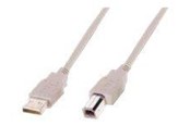 Kabel USB - DIGITUS ASSMANN - USB cable - USB Type B to USB - 3 m - AK-300102-030-E