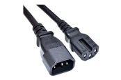 Kabel zasilający (wewnętrzny) - Akyga AK-UP-06 - power cable - IEC 60320 C14 to IEC 60320 C15 - 1.8 m - AK-UP-06