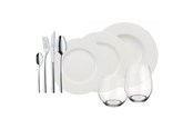 Zastawa stolowa - Villeroy & Boch Wonderful World White 4 Friends 36 tableware set - 10-1155-9032