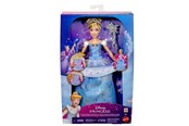 Lalki i akcesoria - Disney Princess Enchanted Ballgown Cinderella with Lights and Sounds - JBF94