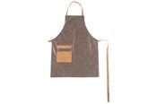 Grill i akcesoria grillowe - MUSTANG Grill Apron Brown - 303823