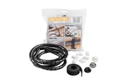 Zarządzanie kablami - D-LINE Accessory Pack for Cable Black - EU/CKITB