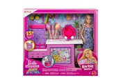 Lalki i akcesoria - Barbie Mysteries: Beach Detectives Treats and Game Booth with "Malibu" Doll - JFV67