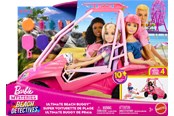 Lalki i akcesoria - Barbie Mysteries: Beach Detectives Ultimate Beach Buggy - JFV68
