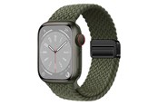 Smartwatch - akcesoria - Lippa Apple Watch Nylon Strap incl. Magnetic Clasp 38/40/41/42 mm - Green - LPAW139