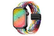 Smartwatch - akcesoria - Lippa Apple Watch Nylon Strap incl. Magnetic Clasp 42/44/45/46/49 mm Multicoloured - LPAW142