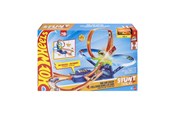 Samochody i pojazdy - Hot Wheels Stunt Tracks Big Air Crash - JFD12