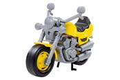 Samochody i pojazdy - Cavallino Toys Cavallino Race Motorbike Yellow 25cm - 4202WD01