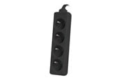 Kabel zasilający (zewnętrzny) - Lanberg - power strip - PS0-04E-0150-BK