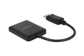 Przelacznik ekranu i dzwieku - DeLOCK DisplayPort 1.4 Splitter 1 x DisplayPort to 2 x DisplayPort MST - 87768