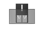 Uchwyty ścienne, uchwyty AV i meble AV - Deltaco OFFICE Manual Height-Adjustable Display Wall Mount - Max 90 kg - recommended for 75"-90" - ARM-0801