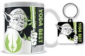 Drobiazgi - Pyramid - Star Wars (Yoda Best) Mug & Keychain Set - Kubek - GP86631