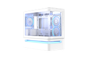 Obudowa komputerowa - ASUS AP202 ARGB White - Obudowa komputerowa - Miditower - Biały - 90DC00P3-B19000