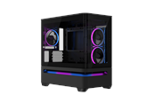 Obudowa komputerowa - ASUS AP202 ARGB Black - Obudowa komputerowa - Miditower - Czarny - 90DC00P0-B19000