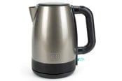 Czajnik elektryczny - Black & Decker Czajnik elektryczny Kettle 2200W 1.7L Brushed Stainless Steel - Pantone 10394/black - 2200 W - BXKE2201E