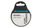 Materialy hobbystyczne - Creativ Company - Satin ribbon Light blue 15m - 524508