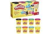 Klocki konstrukcyjne - Play-Doh Vibrant 8 Pack Solid 680 g - G06925X0