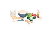 Figurki - Small Foot - Wooden Toy Food Salad Playset 11pcs. - 12612