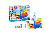 Samochody i pojazdy - Marvel Spidey and His Amazing Friends Water-Webs Bubble Pirate Ship - G06665L0