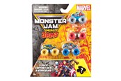 Samochody i pojazdy - Monster Jam Mini Jams Marvel 5 Pack - 6075434