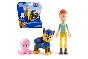 Figurki - Paw Patrol Chase & Captain Turbot Figure Pack with Baby Octopus - 6072992