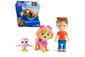 Figurki - Paw Patrol Skye & Alex Porter Figure Pack with Lil Hootie - 6072995