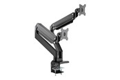 Uchwyty ścienne, uchwyty AV i meble AV - Roline Dual LCD Monitor Stand Pneumatic - Max 15 kg - recommended for - 17.03.1117