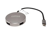 USB hub - Roline - hub - 4 ports USB hub - 4 - USB 3.2 - Szary - 14.02.5036