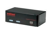Przełącznik KVM - Roline - KVM / USB switch - 2 ports - 14.01.3327