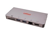 Stacja dokująca - Roline - docking station - USB-C 3.2 - VGA HDMI - 1GbE - 12.02.1022