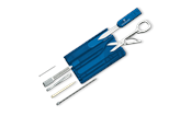 Narzedzia wielofunkcyjne - Victorinox SWISSCARD blue transparent - 0.7122.T2