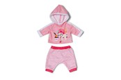 Lalki i akcesoria - Baby Born Jogging Suit Pink 43cm - 837313