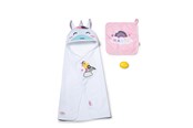 Lalki i akcesoria - Baby Born Hooded Towel Set - 837573