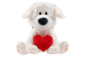 Plusz - Studio 100 - Samson and Marie Cuddly Toy Plush Samson with Heart 30cm - MESM00000380