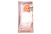 Lalki i akcesoria - Happy Friend Ida Doll 35cm in Swaddle - 504238