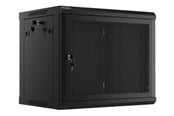 Szafa rack - Lanberg WF01-6409-23B - 9U - Wall Mount Rack Cabinet - WF01-6409-23B