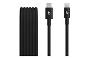 Kabel USB - Apple Beats USB-C to Lightning Woven Cable (1.5 m / 5 ft.) – Bolt Black - MDGK4ZM/A