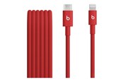 Kabel USB - Apple Beats USB-C to Lightning Woven Cable (1.5 m / 5 ft.) – Rapid Red - MFEH4ZM/A