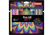 Przybory do pisania i rysowania - STABILO Pen 68 - Felt-tip pen - ARTY - Set With 24 Pieces - 6824-1-20
